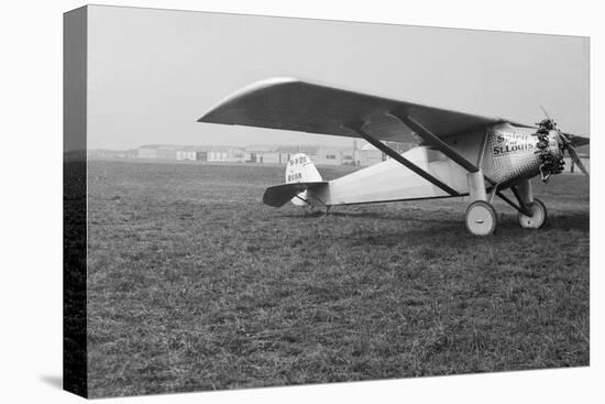 View of Charles Lindbergh's Airplane the Spirit of St. Louis-null-Premier Image Canvas