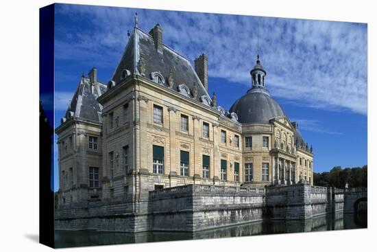 View of Chateau of Vaux-Le-Vicomte, 1656-1661-Louis Le Vau-Premier Image Canvas