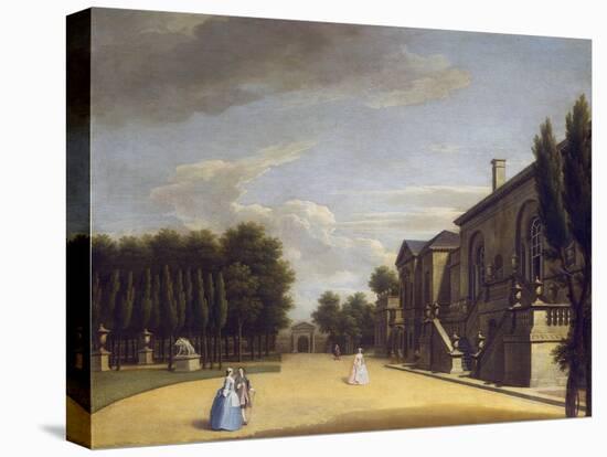 View of Chiswick Villa from the Back to the Inigo Jones Gate, 1742-George Lambert-Premier Image Canvas