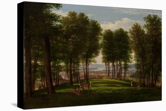 View of Cincinnati, Ohio (Oil on Canvas)-Thomas Worthington Whittredge-Premier Image Canvas