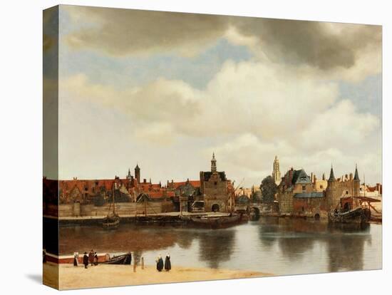 View of Delft, about 1660-Johannes Vermeer-Premier Image Canvas