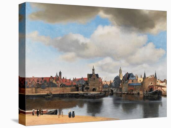 View of Delft, C.1660-61-Johannes Vermeer-Premier Image Canvas