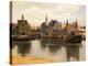 View of Delft, c.1660-61-Johannes Vermeer-Premier Image Canvas