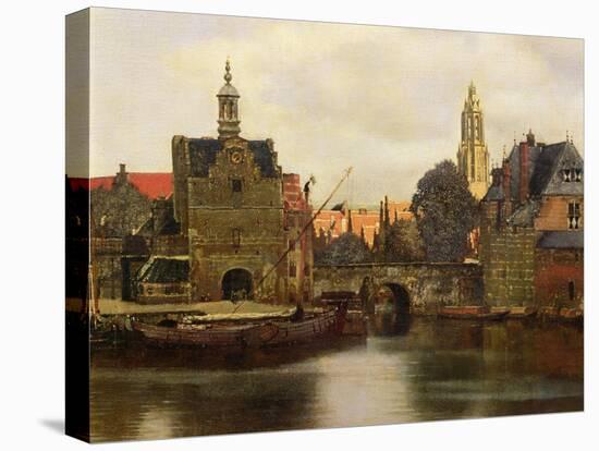 View of Delft c.1660-61-Johannes Vermeer-Premier Image Canvas