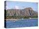 View of Diamond Head Crater, Oahu, Hawaii, Hawaiian Islands, USA-Alison Wright-Premier Image Canvas