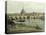 View of Dresden from the Right Bank of the River Elbe Downriver of the Augustusbruecke, 1748-Canaletto-Premier Image Canvas