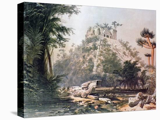 View of El Castillo, 1844-Frederick Catherwood-Premier Image Canvas