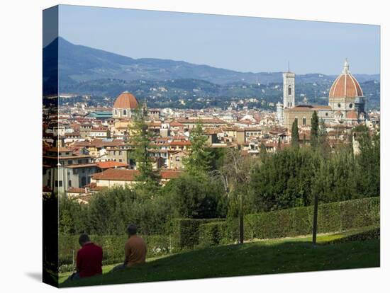 View of Florence from Boboli Gardens, Florence, Tuscany, Italy, Europe-Tondini Nico-Premier Image Canvas