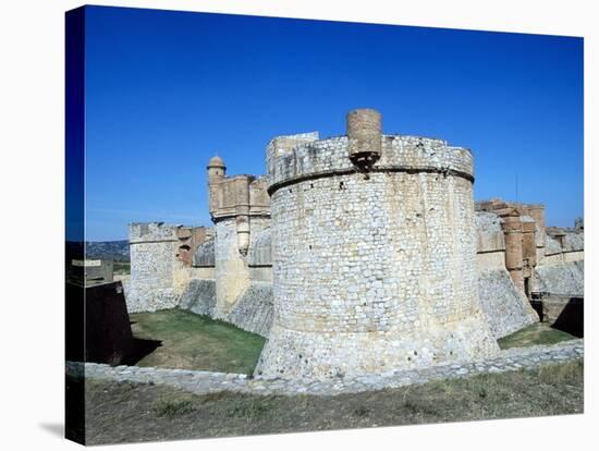 View of Fortress of Salses, 1497-1502, Salses-Le-Chateau, Languedoc-Roussillon, France-null-Premier Image Canvas