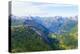 View of Geiranger and Geirangerfjord, from the Summit of Mount Dalsnibba, 1497M, Norway-Amanda Hall-Premier Image Canvas