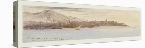 View of Genoa, 1864-Edward Lear-Premier Image Canvas