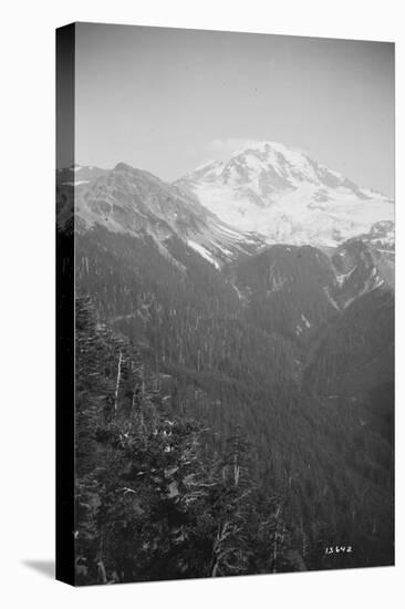 View of Glacier Peak, Circa 1909-Asahel Curtis-Premier Image Canvas