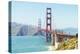 View of Golden Gate Bridge, San Francisco, California, North America-Marco Simoni-Premier Image Canvas