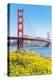 View of Golden Gate Bridge, San Francisco, California, North America-Marco Simoni-Premier Image Canvas