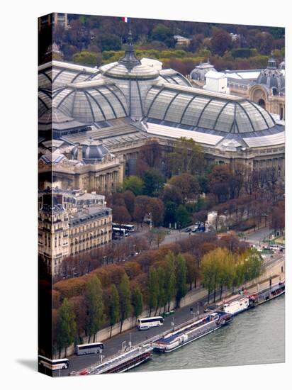 View of Grand Palais from Eiffel Tower, Paris, France-Lisa S. Engelbrecht-Premier Image Canvas