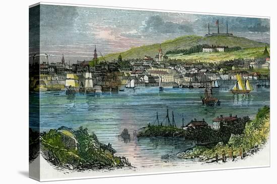 View of Halifax, Nova Scotia, C1870-null-Premier Image Canvas