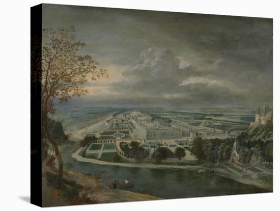 View of Hampton Court Palace-Jan Griffier-Premier Image Canvas