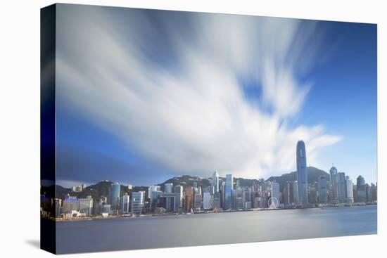 View of Hong Kong Island Skyline, Hong Kong, China, Asia-Ian Trower-Premier Image Canvas