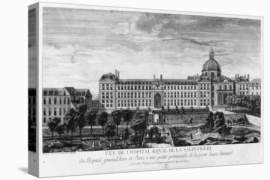 View of Hopital Royal de La Salpetriere, Known as Hopital General, Paris-Jacques Rigaud-Premier Image Canvas