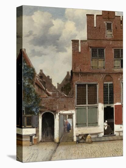 View of Houses in Delft, known as 'The Little Street', C.1658-Johannes Vermeer-Premier Image Canvas