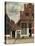 View of Houses in Delft, known as the Little Street-Johannes Vermeer-Stretched Canvas