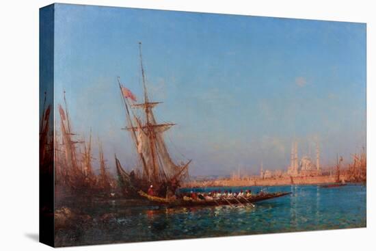 View of Istanbul, Second Half of the 19th C-Felix-Francois George Ziem-Premier Image Canvas