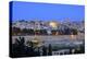 View of Jerusalem from the Mount of Olives, Jerusalem, Israel, Middle East-Neil Farrin-Premier Image Canvas