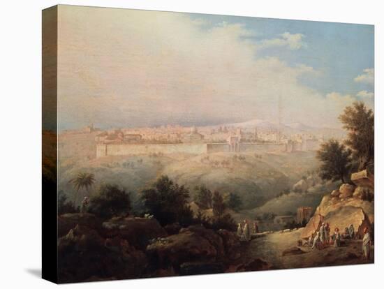 View of Jerusalem-Maxim Nikiphorovich Vorobyev-Premier Image Canvas