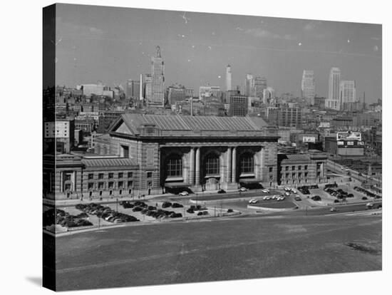 View of Kansas City-William Vandivert-Premier Image Canvas