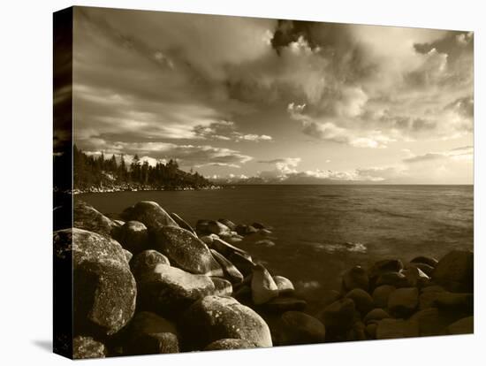 View of Lake Tahoe, Lake Tahoe Nevada State Park, Nevada, USA-Adam Jones-Premier Image Canvas