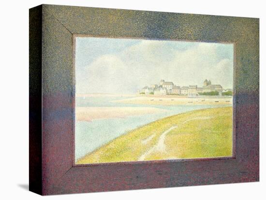 View of Le Crotoy, from Upstream, 1889-Georges Seurat-Premier Image Canvas
