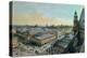 View of Les Halles in Paris Taken from Saint Eustache Upper Gallery, circa 1870-80-Felix Benoist-Premier Image Canvas