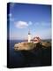 View of Lighthouse, Cape Elizabeth, Portland, Maine, USA-Walter Bibikow-Premier Image Canvas