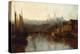 View of Lincoln Cathedral from the River-Peter De Wint-Premier Image Canvas