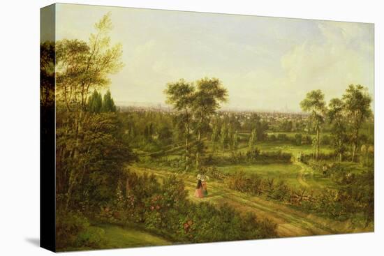 View of London from Denmark Hill-Alexander Nasmyth-Premier Image Canvas