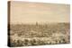 View of London from the North, a Drawing-Canaletto-Stretched Canvas