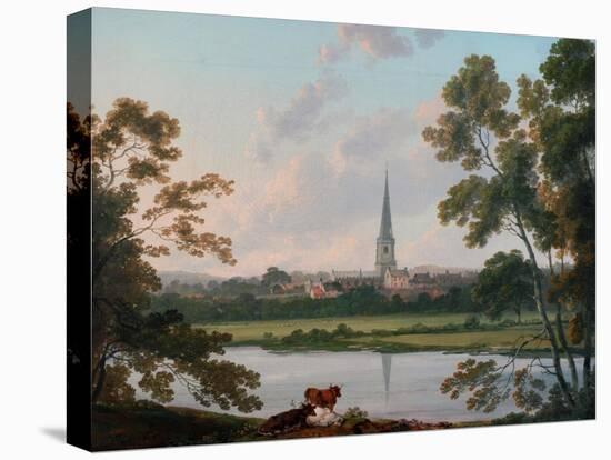 View of Masham and the River Ure at Masham, 1816-Julius Caesar Ibbetson-Premier Image Canvas