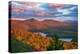 View of McKenzie Pond from Mount Baker, Adirondack Mountains State Park, New York State, USA-null-Premier Image Canvas