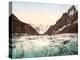 View of Mont Blanc: La Mer De Glace. Photochrome V. 1890.-Unknown Artist-Premier Image Canvas