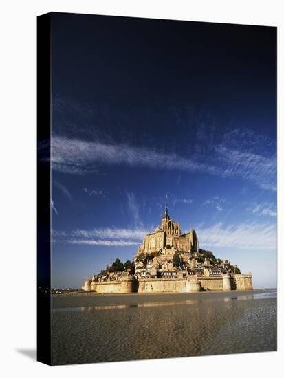 View of Mont Saint-Michel, Normandy, France-David Barnes-Premier Image Canvas