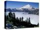 View of Mount Baker from Artist's Point, Snoqualmie National Forest, Washington, USA-William Sutton-Premier Image Canvas