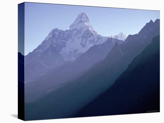 View of Mount Everest-George Silk-Premier Image Canvas