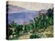 View of Mount Mareseilleveyre and the Isle of Maire, circa 1882-85-Paul C?zanne-Premier Image Canvas