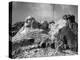 View of Mount Rushmore in Progress-Bettmann-Premier Image Canvas