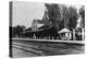 View of Northern Pacific Depot - Bismarck, ND-Lantern Press-Stretched Canvas