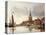 View of Overschie Near Rotterdam, 1856-Johan-Barthold Jongkind-Premier Image Canvas
