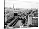 View of Paris and Seine river-Vadim Ratsenskiy-Stretched Canvas