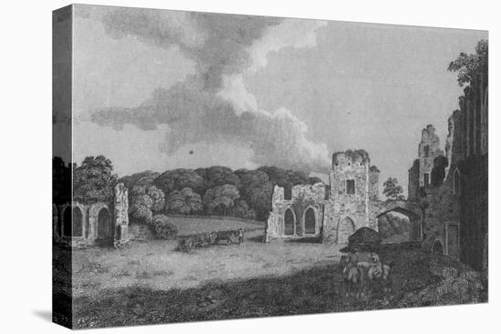 'View of part of  the Ruins of the Abbey of St. Agatha: near Eastby, Yorkshire', 1791-Unknown-Premier Image Canvas