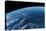 View of planet Earth from space showing South Korea region-null-Premier Image Canvas