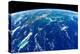 View of planet Earth from space showing Turks and Caicos Islands and Cuba-null-Premier Image Canvas